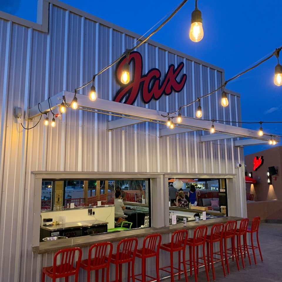 Jax Rooftop Bar building exterior