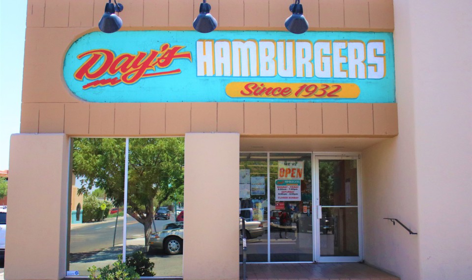 Day's Hamburgers building exterior